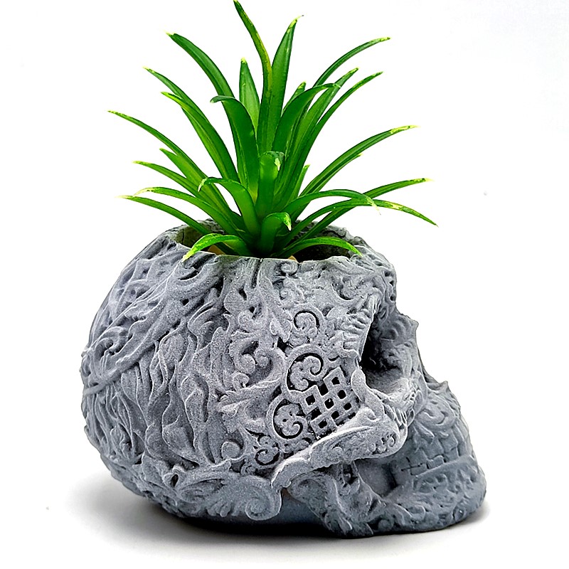Potsticker Mold - Premium Exquisite Skull Vase Silicone Mold