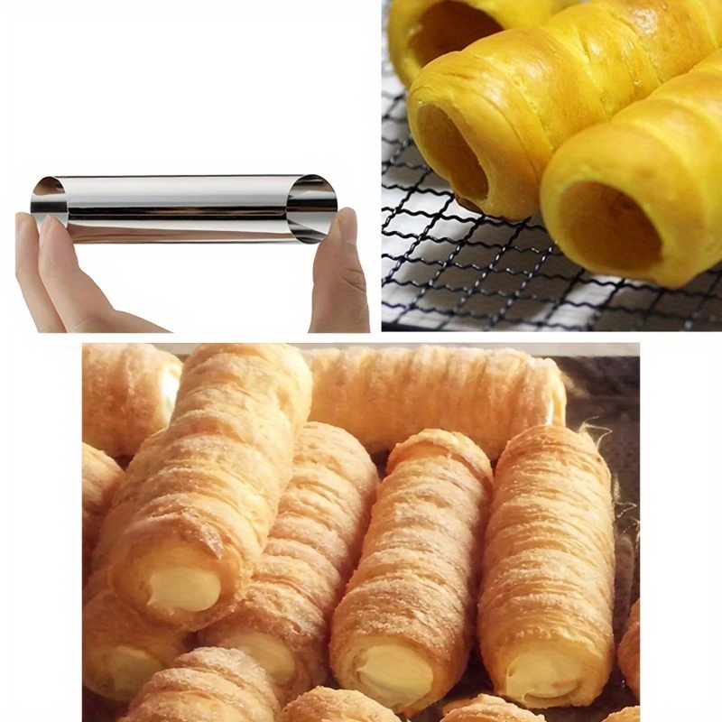 Cannoli Tubes Stainless Steel  - Danish Pancake Pan review and price